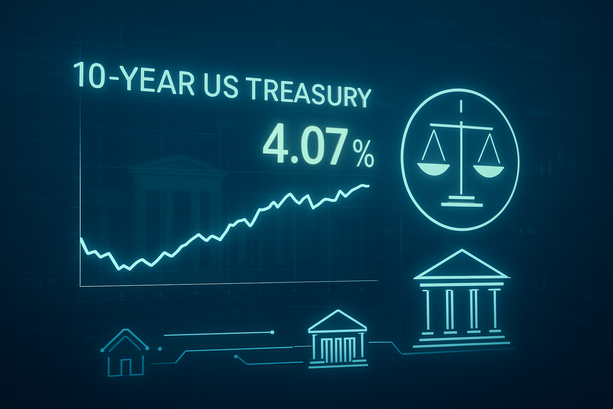 The 4% Anchor: US Treasury Yields Stabilize as Fed Signals Mid-Cycle Pause