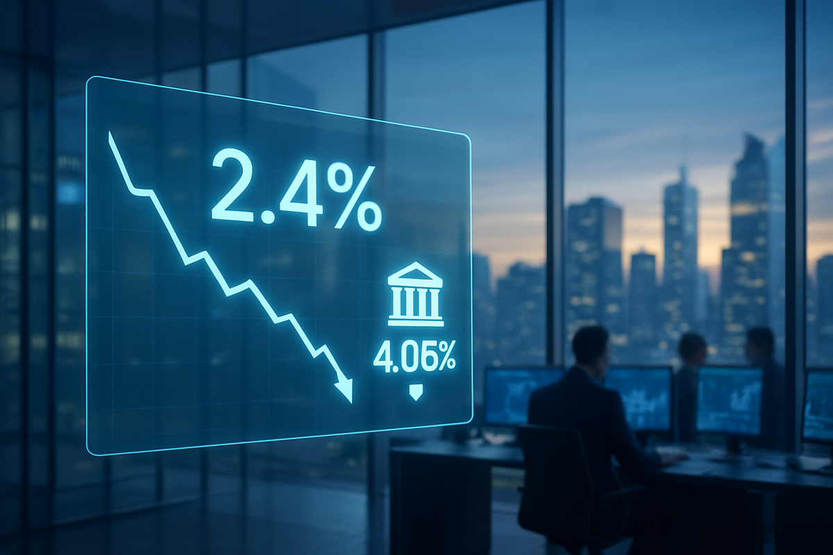 Inflation Hits 2.4% in January: Market Braces for Rate Cuts as Yields Slide
