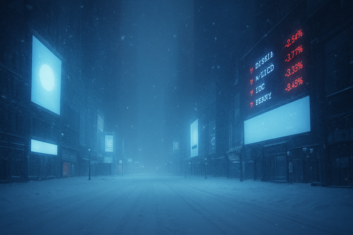 Winter Storm Fernando Paralyzes Northeast: Travel Bans and Flight Cancellations Send Airline Stocks Tumbling
