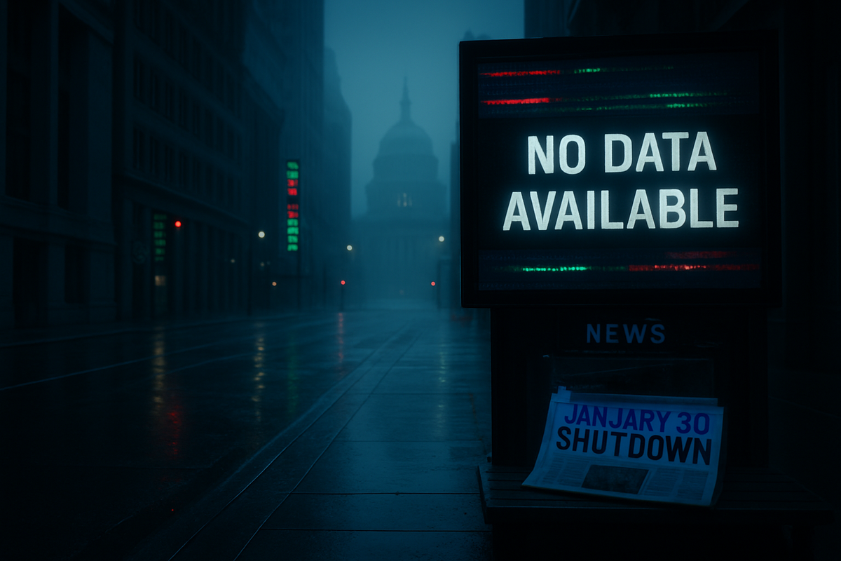 Markets Shrug Off Brief 2026 Shutdown, But "Data Blackout" Leaves Federal Reserve in the Dark