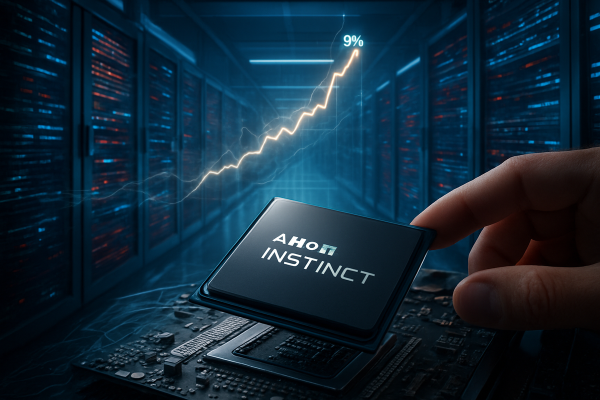 AMD Surges 9% as Meta Inks Massive Multi-Billion Dollar AI Partnership to Break Chip Monopoly