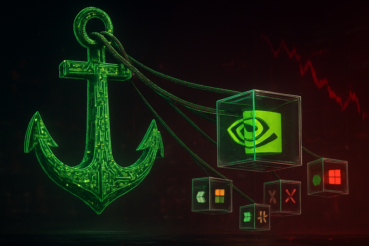 The Nvidia Anchor: How a Single Stock’s Friday Slump Sent the S&P 500 Reeling