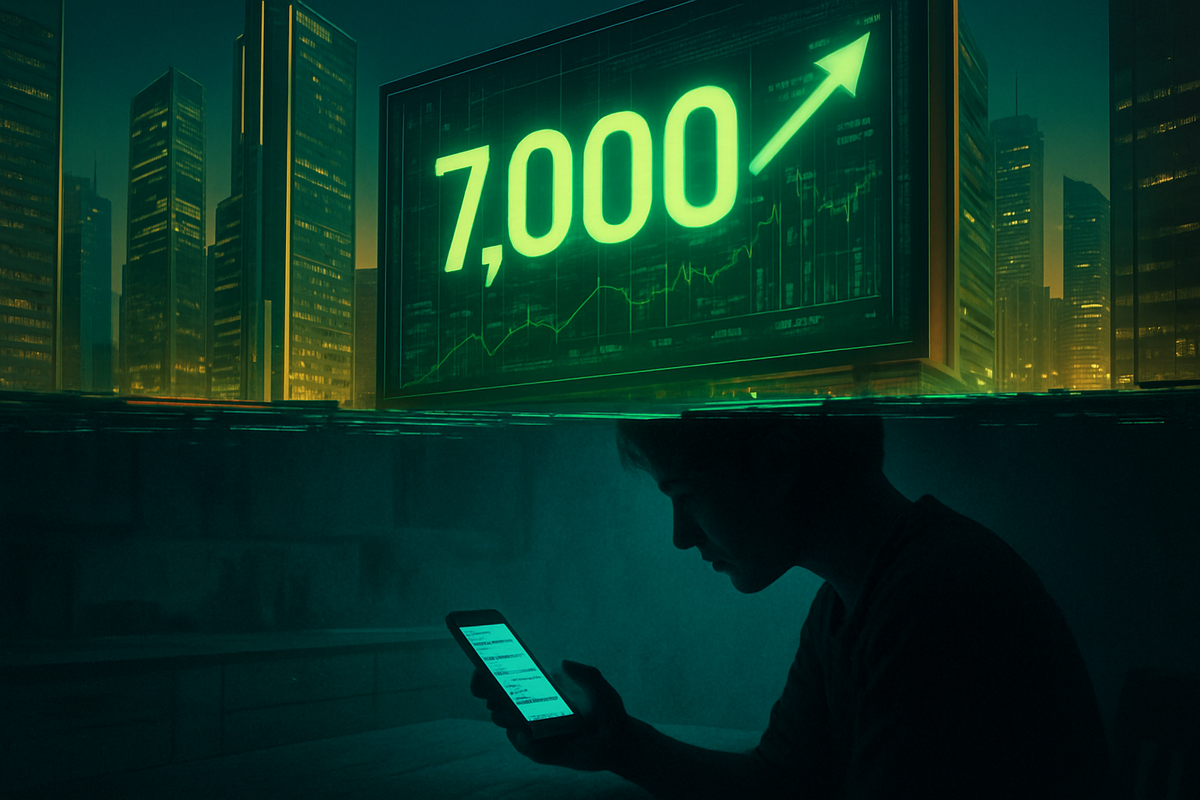 The Seven Thousand Ceiling: Why the S&P 500’s Record High is Met with a Wall of Consumer Gloom