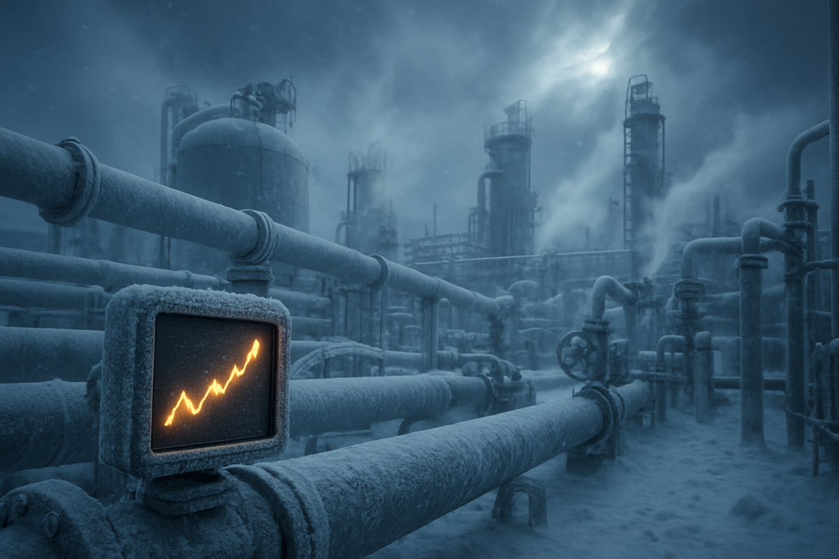 Arctic Storms Trigger 20% Spike in US Natural Gas Prices