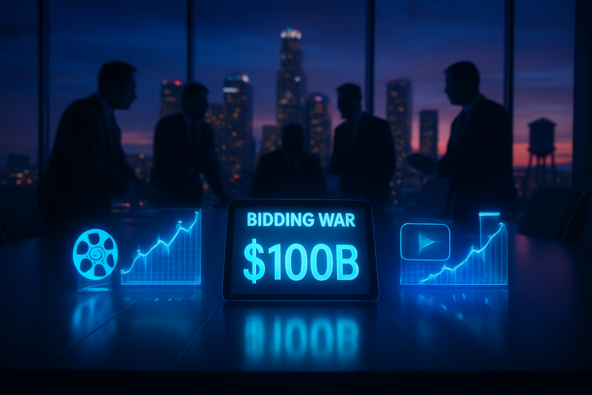 Media Titan Under Siege: Paramount and Netflix Ignite $100 Billion Bidding War for Warner Bros. Discovery