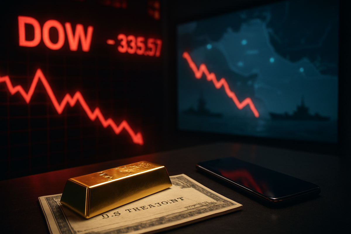 Geopolitical Firestorm: Dow Plummets 600 Points as Iran Rejects Ceasefire and Mines Strait of Hormuz