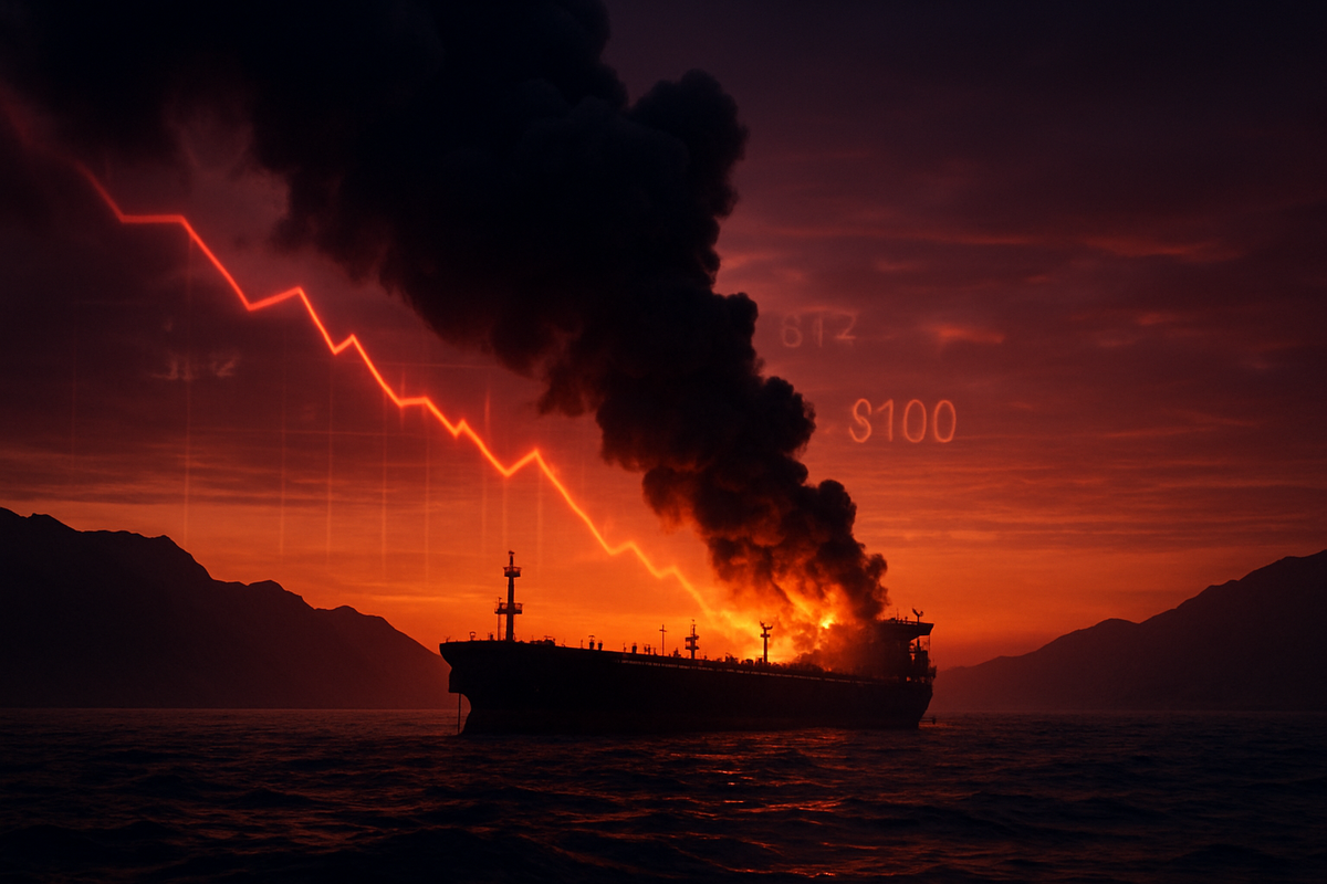 Oil Surges Past $100 as Iranian Attacks and Strait of Hormuz Closure Rattle Global Markets