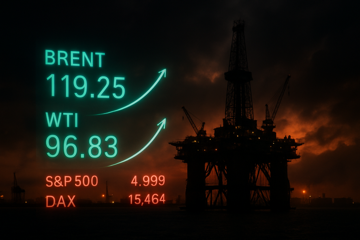 Energy Markets in Turmoil: Brent Hits $119 as Israel-Iran Escalation Shatters Gulf Stability