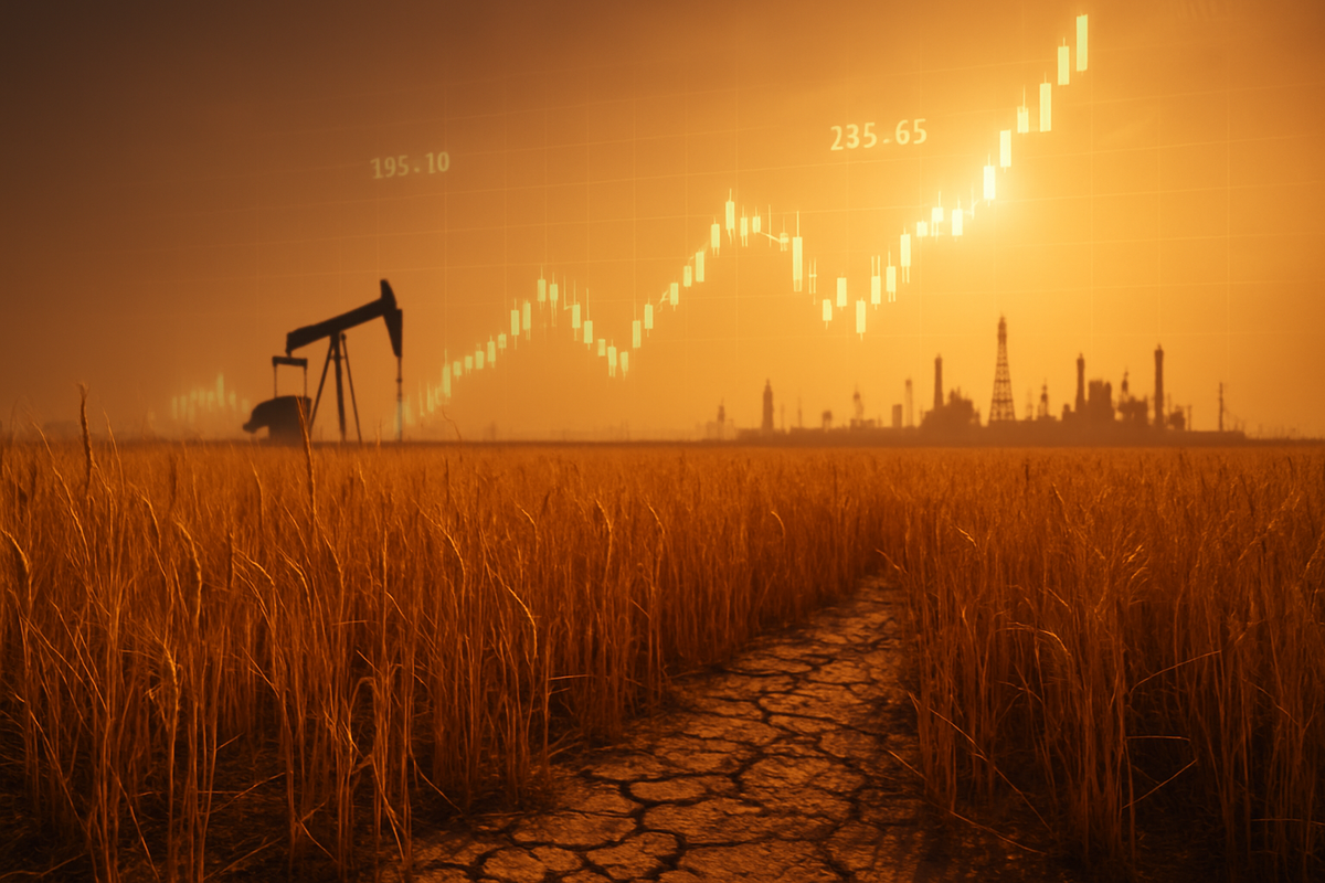 Wheat Market Rally: Energy Inflation and Plains Drought Drive Prices Higher
