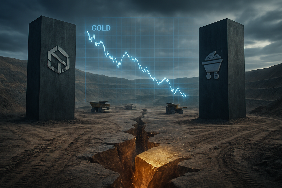 Industry Titan Clash: Newmont Issues Default Notice to Barrick in Nevada Gold Mines Feud