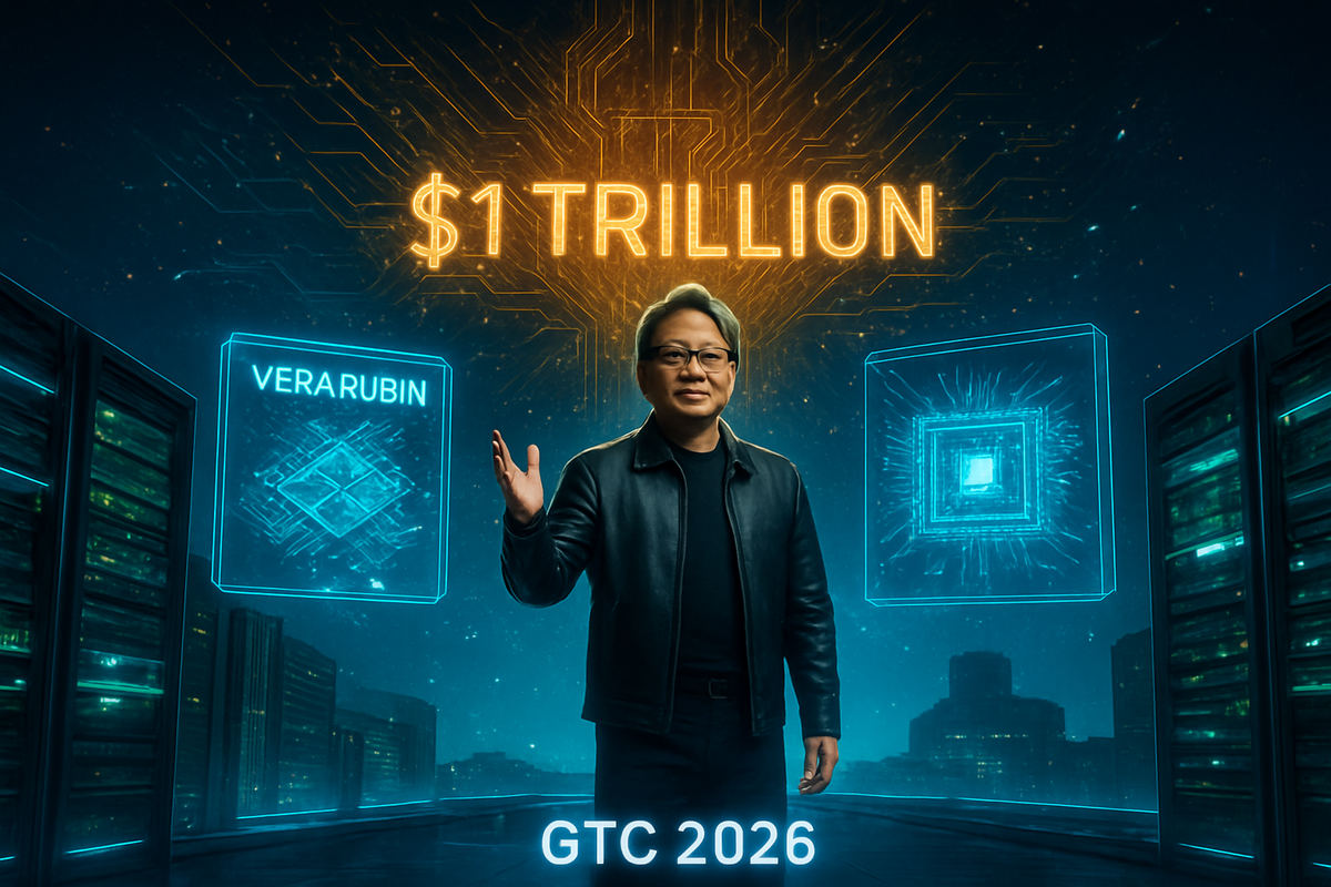 The $1 Trillion Proclamation: Jensen Huang Sets a New Standard for the AI Era at GTC 2026