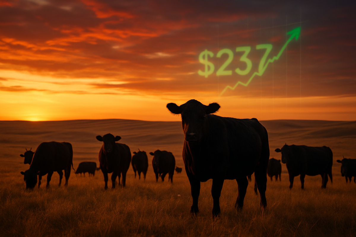 The $237 Cow: Western Canada Shatters Livestock Records Amid Global Supply Crisis