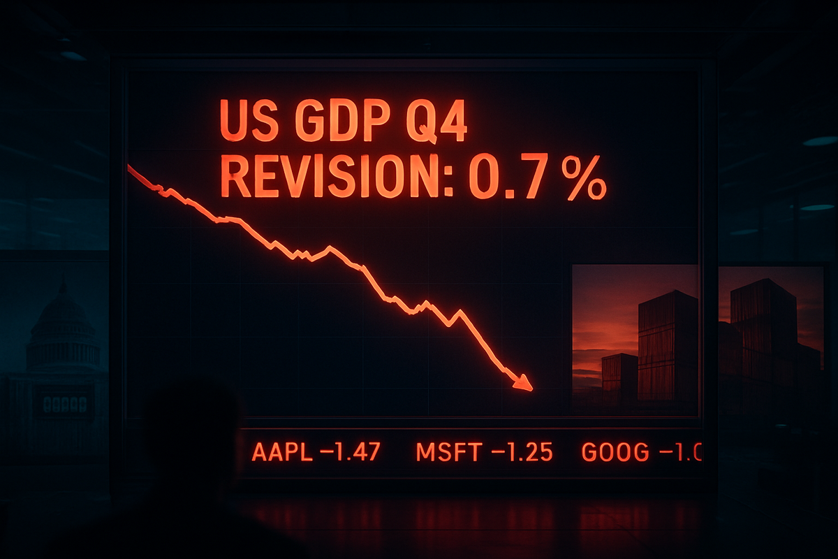 Economic Brake Check: BEA Slashes Q4 2025 GDP Growth to 0.7% as Shutdown and Trade Woes Bite