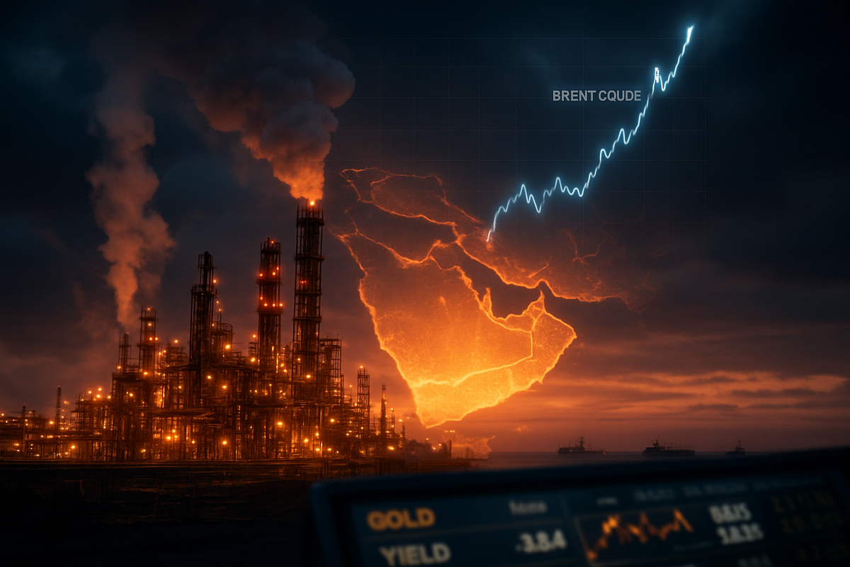 Global Markets Reeling as Brent Crude Surges Past $114 Following Targeted Strikes on Iranian Energy Infrastructure