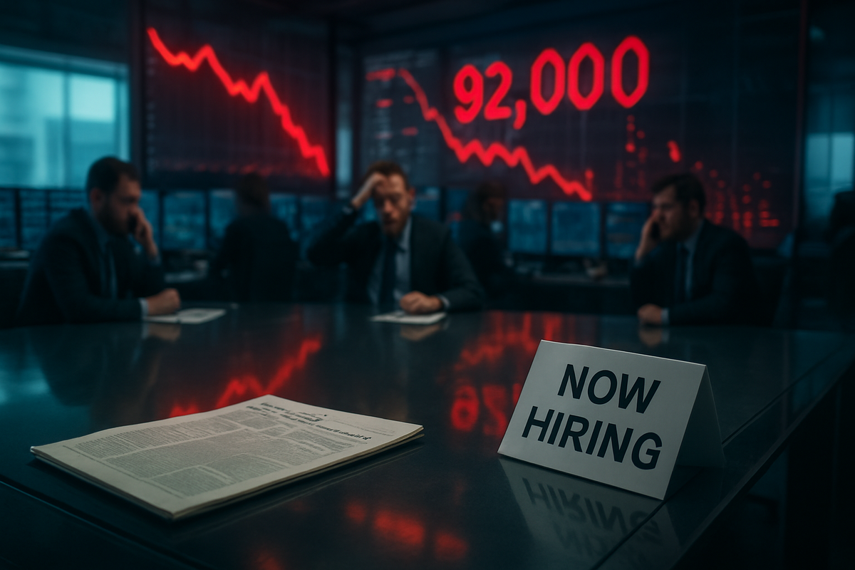 Labor Market Lockdown: US Economy Sheds 92,000 Jobs in February as Recession Fears Resurface