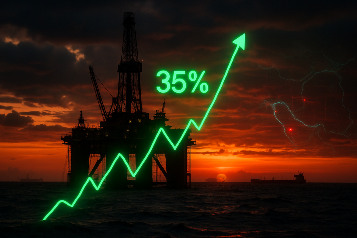 Energy Sector Rockets as WTI Crude Records Historic 35% Weekly Surge Amid Geopolitical Crisis