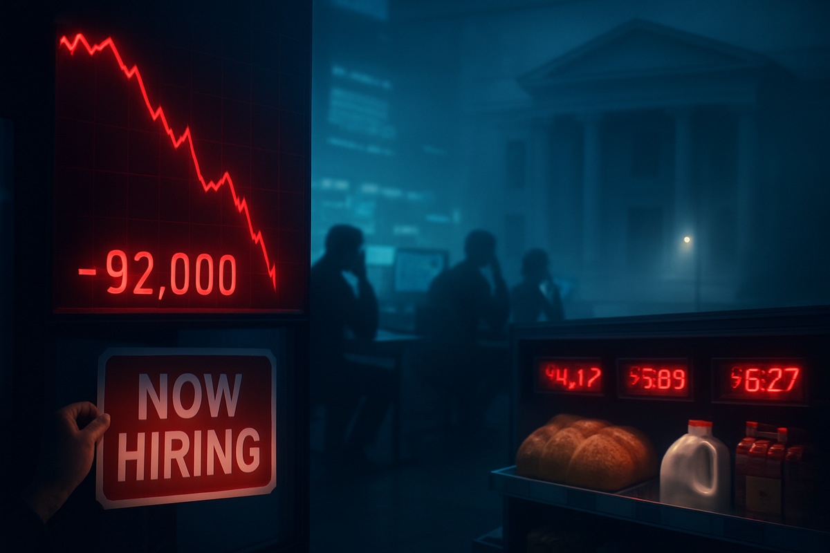 February Jobs Shock: Payrolls Contract as Stagflation Fears Grip Wall Street