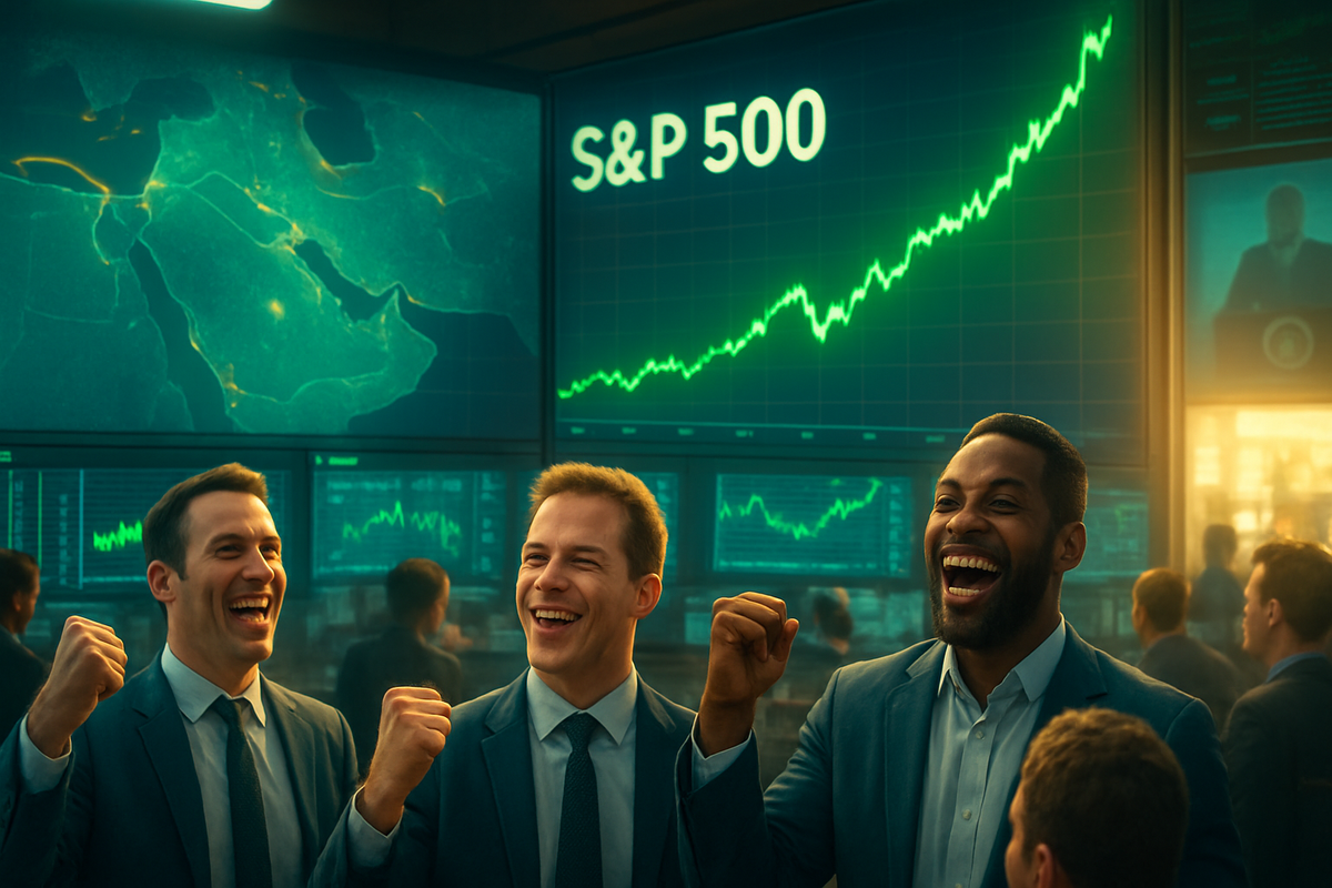 Wall Street Surges as Prospects for Peace in Middle East Ignite Bullish Sentiment