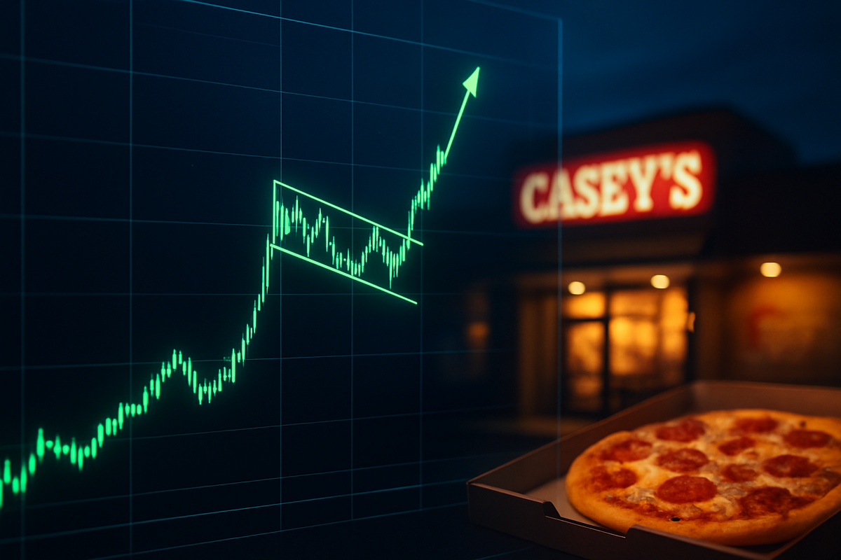 Casey’s General Stores Charges Higher: Technical "Bull Flag" Breakout Signals Fresh Momentum for Rural Retail Giant
