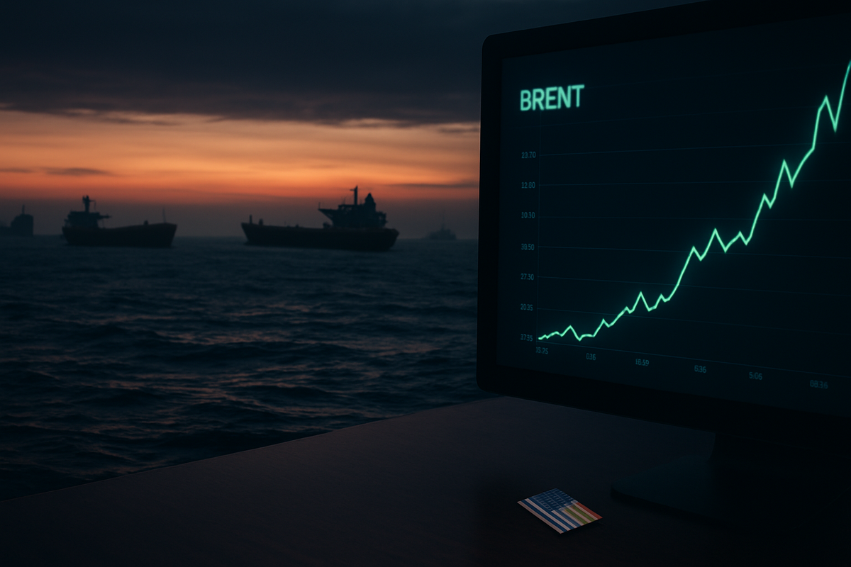 Trump’s Nuclear Ultimatum Sends Brent Crude Edging Higher as Gulf Tensions Reach Fever Pitch