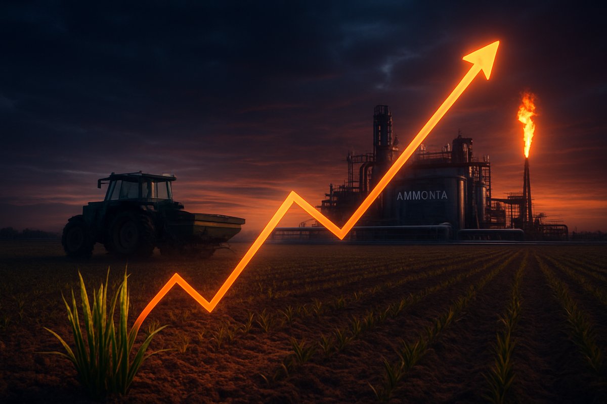 The Nitrogen Shock: Global Fertilizer Prices Rocket 26.2% as Energy Crisis Threatens Food Security