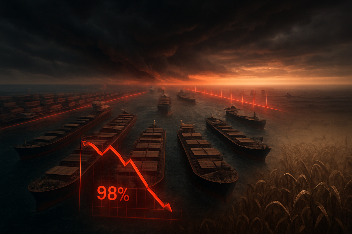 The Hormuz Chokepoint: Global Fertilizer Trade Collapses by 98% as Conflict Paralyzes the Gulf
