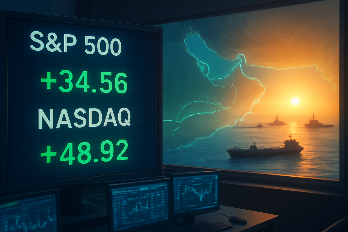 US-Iran Ceasefire: Market Flips from Red to Green as Two-Week Truce Reopens Strait of Hormuz