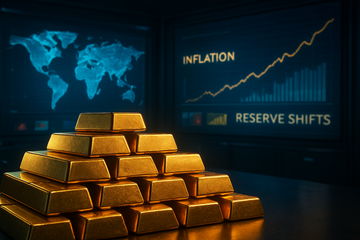 The Golden Pivot: Central Banks Cement Structural Shift in Global Reserves Amid 2026 Inflation Surge