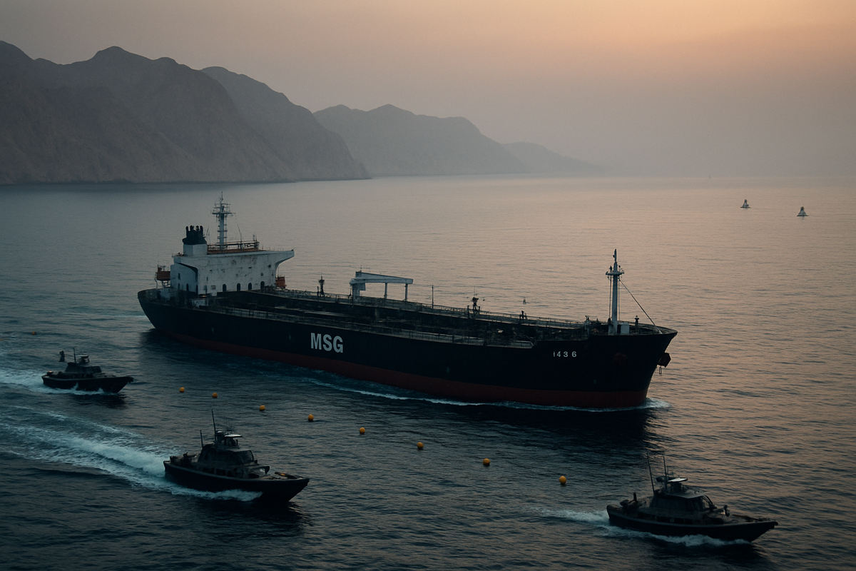 Fragile Thaw in the Strait: Gabon-Flagged Tanker MSG Tests Hormuz Ceasefire Amid Strict Transit Caps