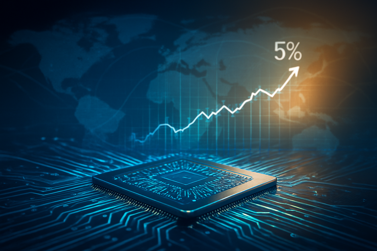 Broadcom Leads Semiconductor Surge as Geopolitical Relief Ignites Global Markets