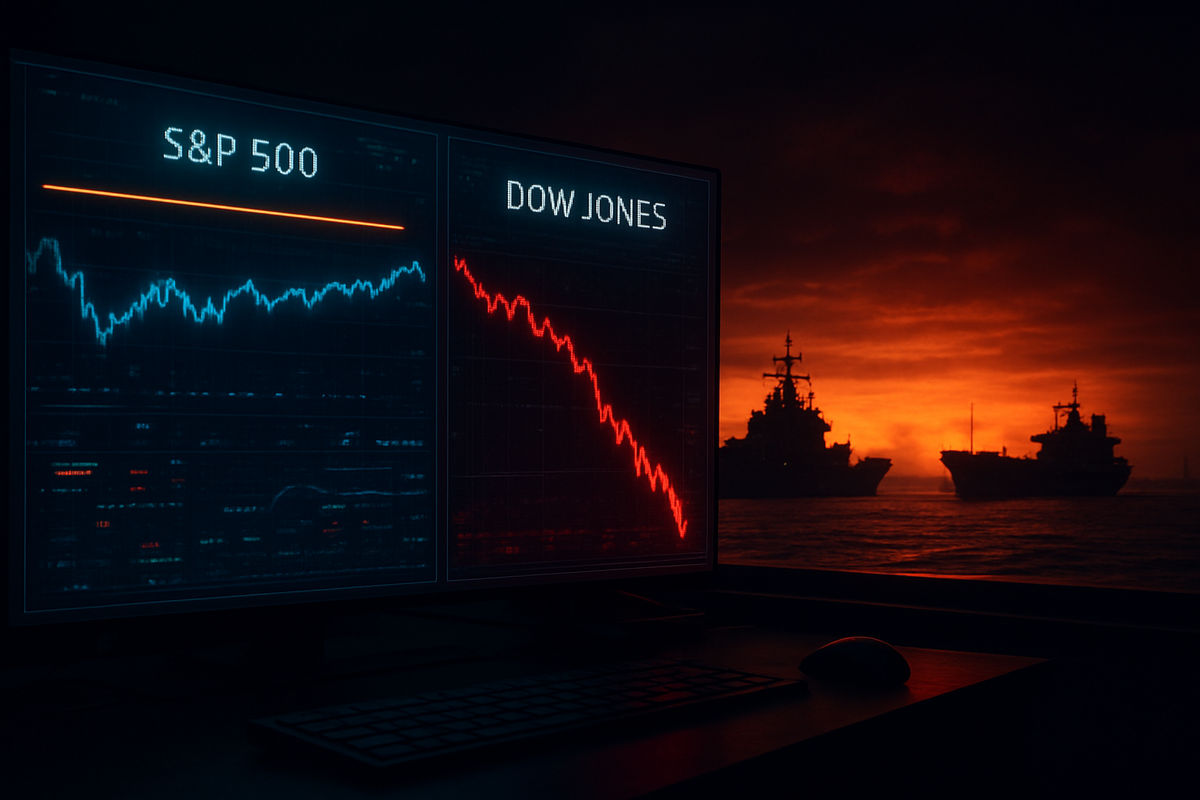S&P 500 Struggles to Maintain April Gains as War Fears Intensify