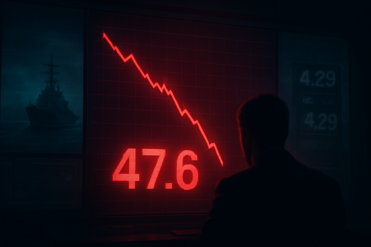 Consumer Confidence Collapses: Michigan Sentiment Hits Historic 47.6 as War Fears and Inflation Batter US Household Outlook