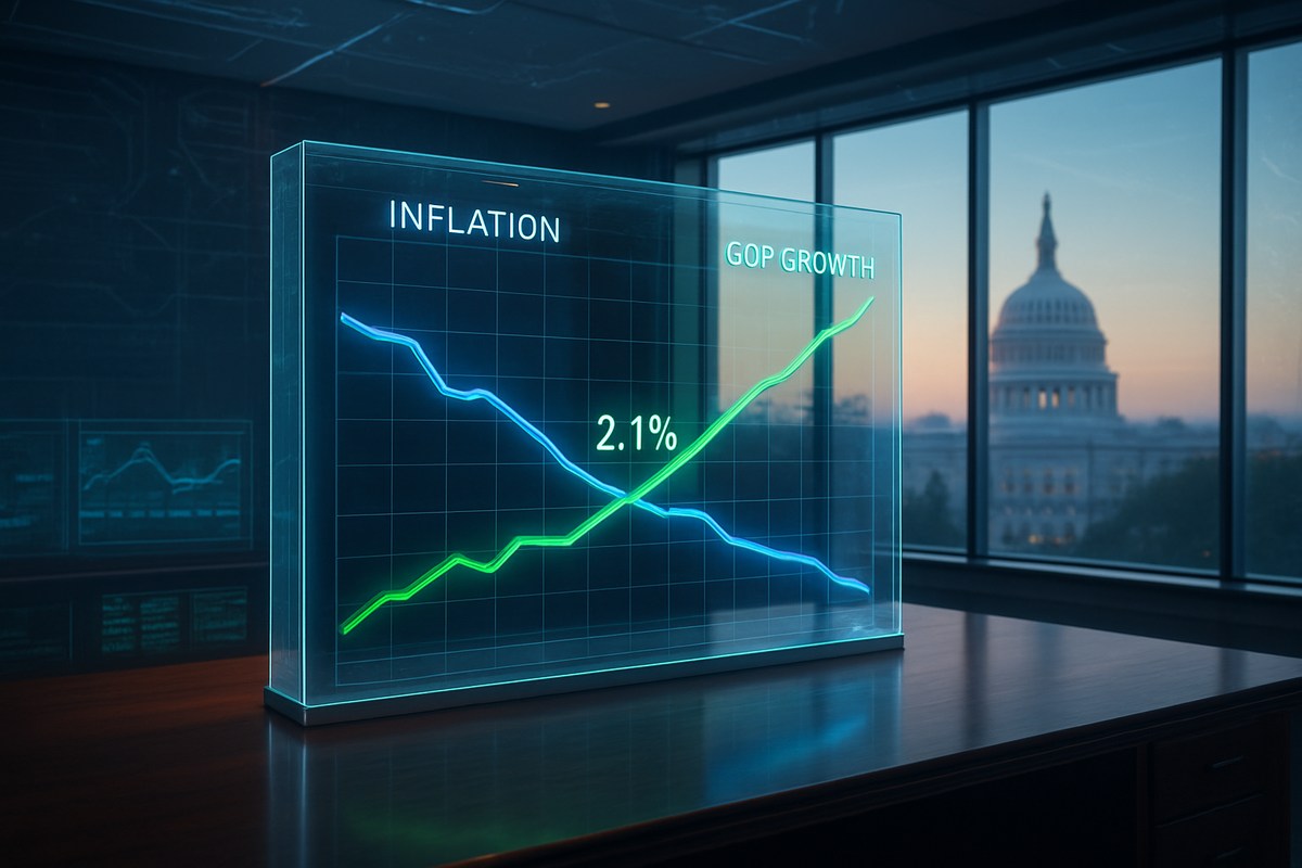US Inflation Stabilizes at 2.1% as Economy Defies Gravity; Fed Eyes Late-2026 Pivot
