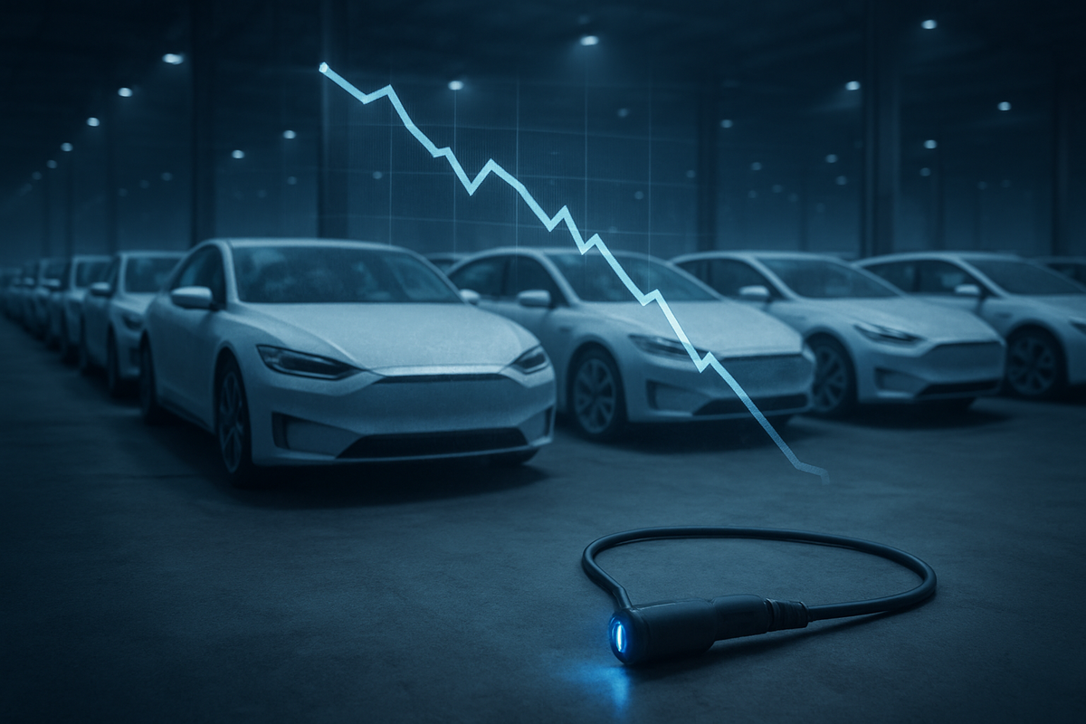 Tesla Shares Tumble 5.5% as Q1 Sales Miss Alarms Wall Street Amid "EV Winter"