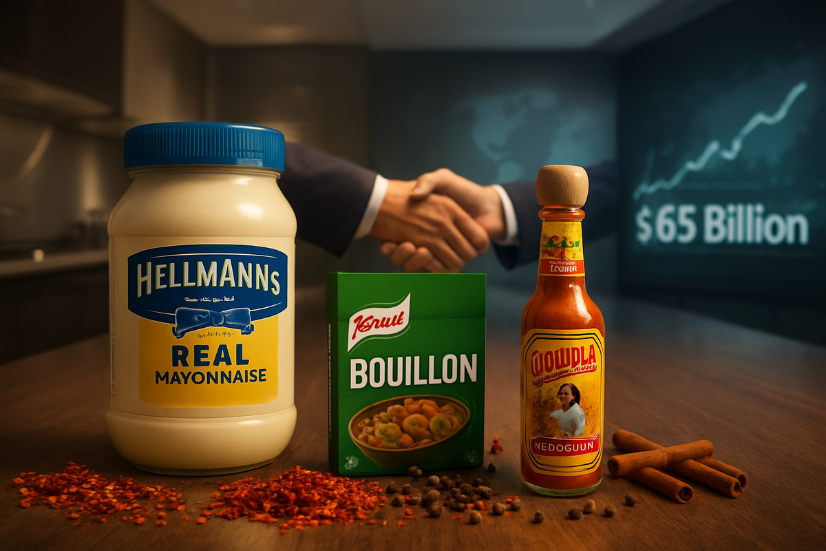 The Flavor Revolution: McCormick and Unilever Join Forces in $65 Billion 'Flavor Powerhouse' Merger