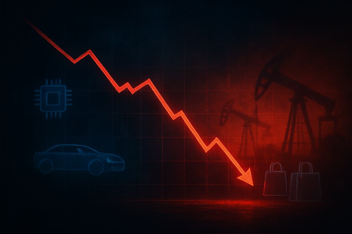 Tech and Consumer Discretionary Sectors Lead Market Pullback