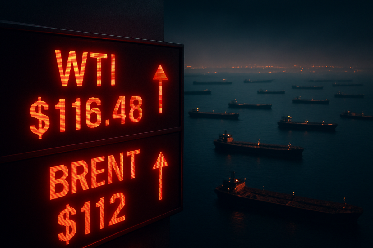 Oil Prices Surge to $116 as IEA Warns of Historic Energy Crisis