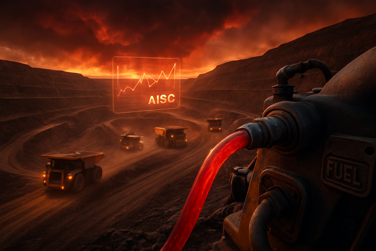 The Golden Squeeze: How the Hormuz Blockade Is Evaporating Mining Super-Margins