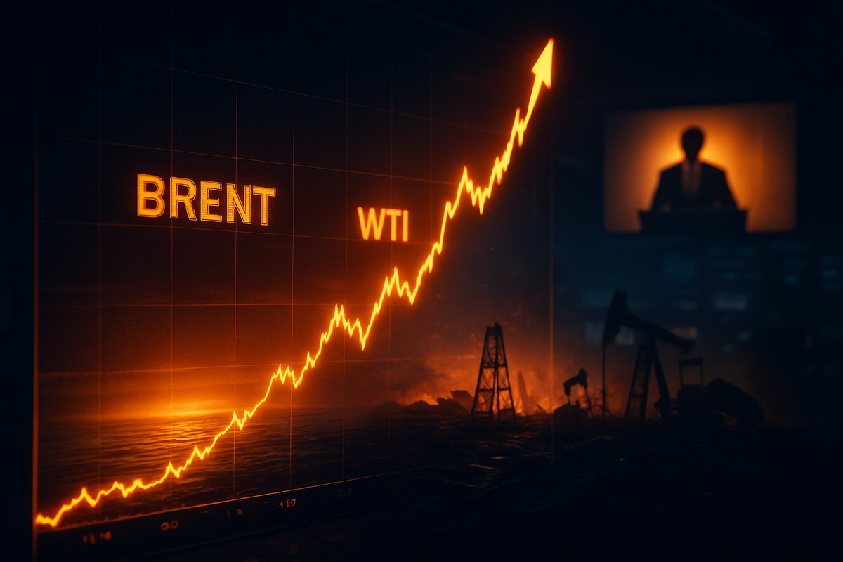 Trump’s “Maximum Pressure” Address Ignites 8% Crude Spike as De-escalation Hopes Vanish