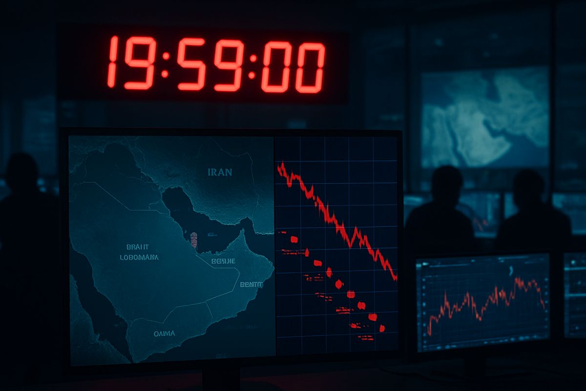 Ticking Clock: Wall Street Braces for 8 PM Deadline as Trump Warns of Infrastructure Strikes in Iran