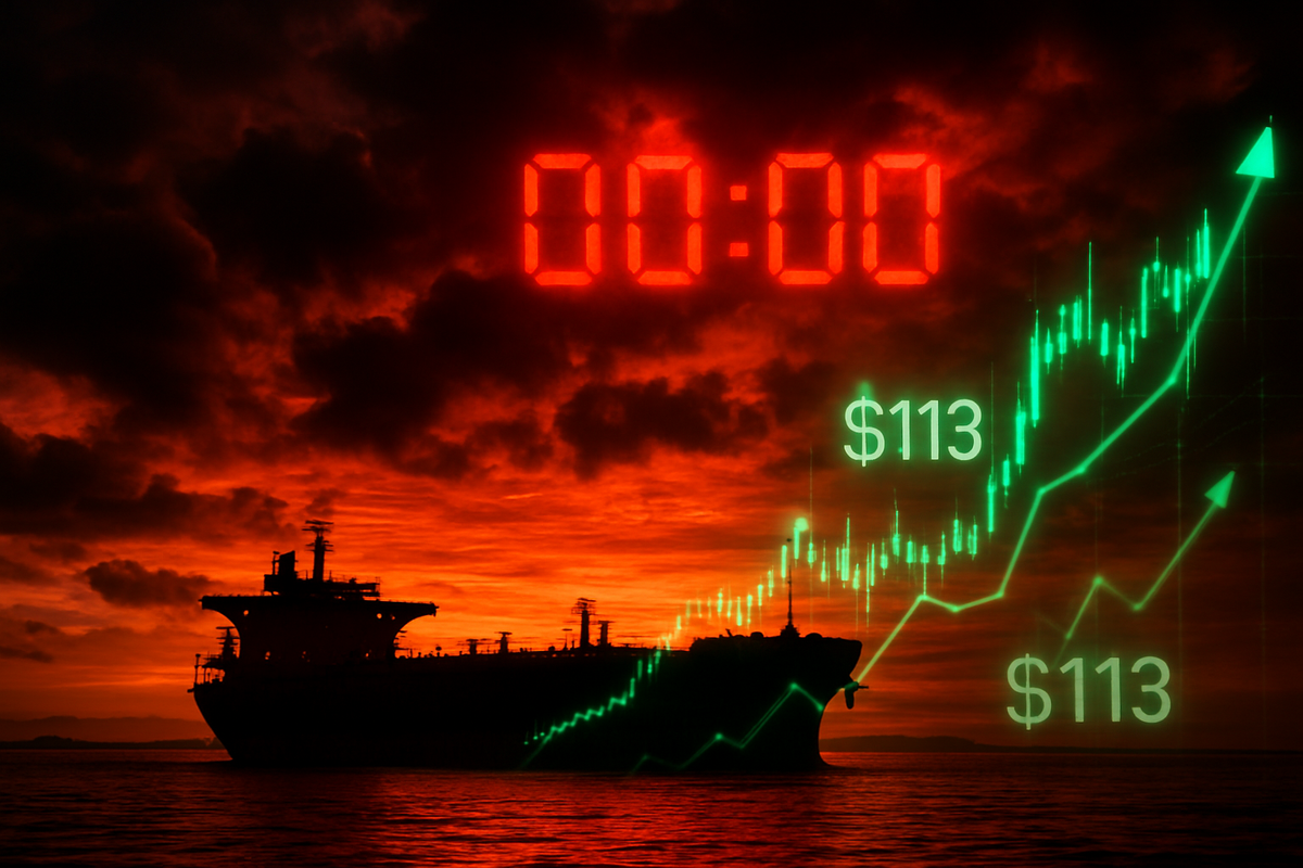 Ticking Toward Midnight: Oil Surges Past $110 as Strait of Hormuz Deadline Looms