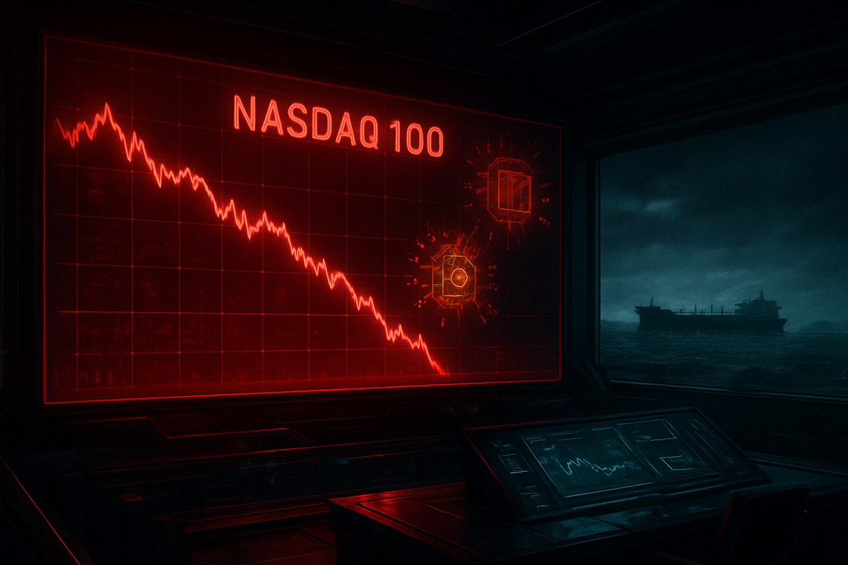 The March Washout: Inside the Nasdaq 100’s 8% Correction and the End of the ‘AI Free Lunch’
