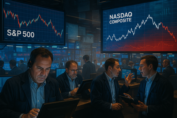 US Stock Market Navigates Mixed Signals: S&P 500 Nears Record High Amidst Volatility