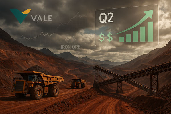 VALE Navigates Commodity Headwinds with Resilient Q2 Performance, Surpassing Profit Expectations (NYSE: VALE)
