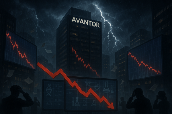 Avantor Shares Plummet Amidst Broader Market Turmoil and Company-Specific Headwinds