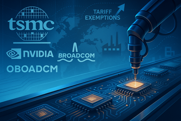 Chip Stocks Soar: TSM Leads Gains as Tariff Exemptions Provide Tailwinds
