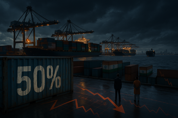 Trade Winds Turn Tempestuous: Trump Doubles Tariffs on Indian Imports to 50%