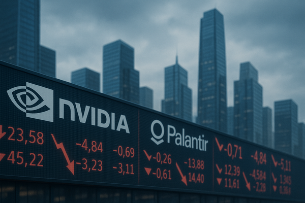 AI Mania Cools: Nvidia, Palantir Lead Tech Sector Pullback