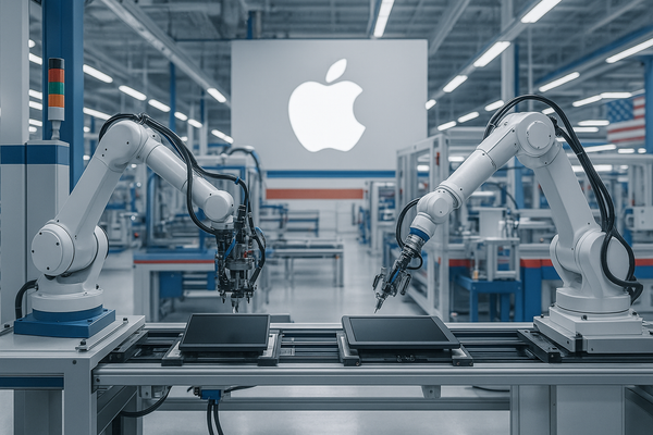 Apple's $100 Billion U.S. Manufacturing Boost Ignites Market Optimism