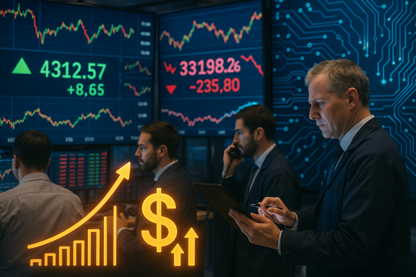 Stock Market Navigates Mixed Day Amid Inflation Jitters and Tech Resilience